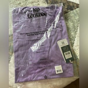 Tentree classic T-shirt XL in viola purple heather